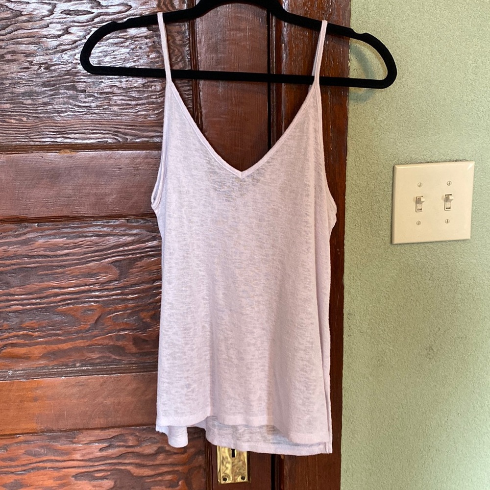 Pale lavender Mudd tank